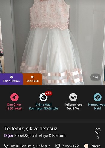Dantel Detaylı Beyaz Kız Çocuk Elbise