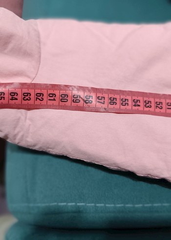 Pembe Kürklü Nakışlı Bebek Kış Tulumu - Görsel 6