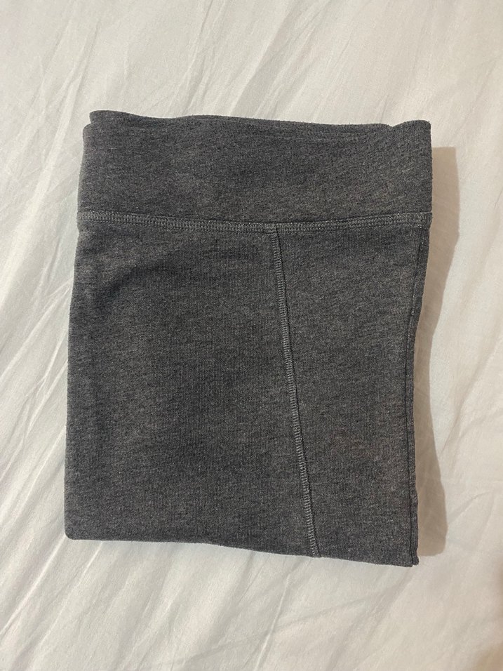 Gri Kısa Kollu Hamile Tişörtü Fermuarlı - Görsel 5