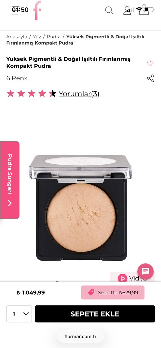 Bej Renkli B Kapatıcı Allık - Görsel 4