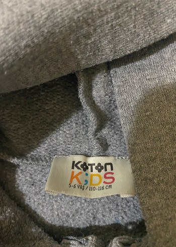Gri Kapüşonlu Fermuarlı Erkek Sweatshirt - Görsel 2