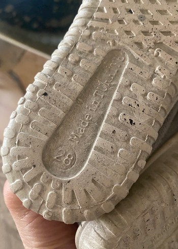 Erkek Çocuk Gri-Mavi Nakışlı Ev kreş pandufu - Görsel 5