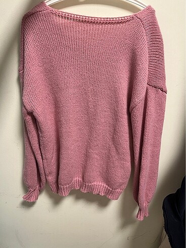 s Beden pembe Renk Pembe ip bağlamalı hırka