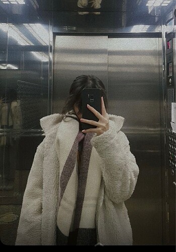 Peluş kürk ceket