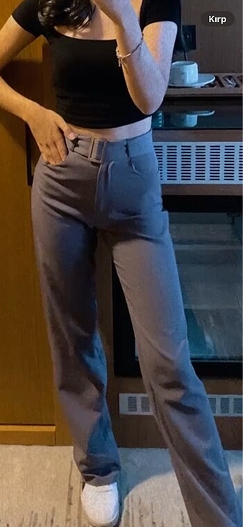 mürdüm kumaş pantolon