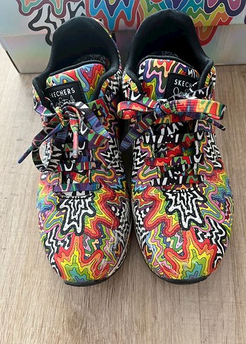 Skechers Uno-Infinite Drip Kadın Çok Renkli Sneakers - Görsel 2