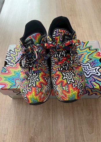 Skechers Uno-Infinite Drip Kadın Çok Renkli Sneakers - Görsel 3