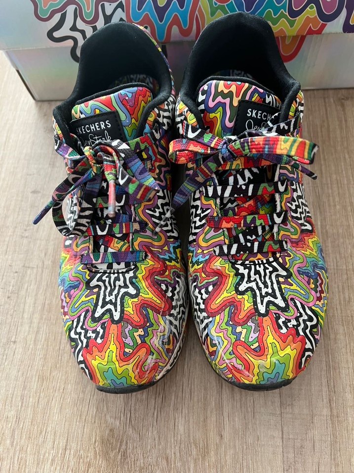 Skechers Uno-Infinite Drip Kadın Çok Renkli Sneakers - Görsel 2