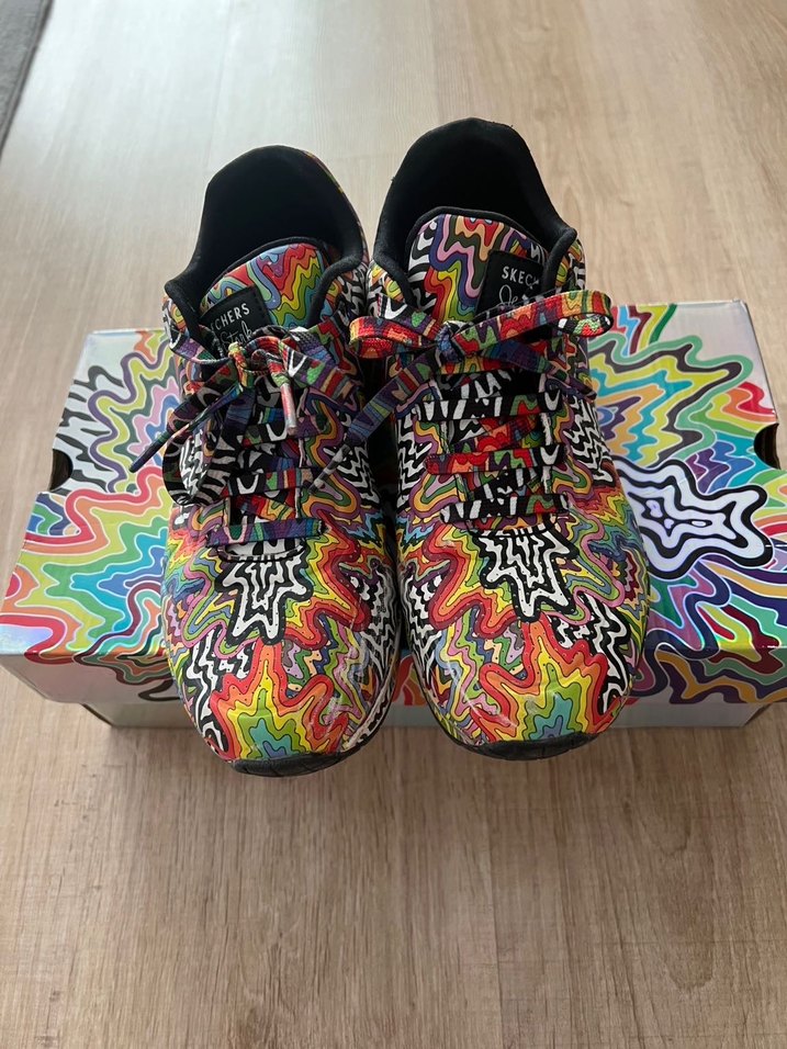 Skechers Uno-Infinite Drip Kadın Çok Renkli Sneakers - Görsel 3