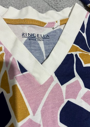 Renkli  Desenli Kadın Pijama Takımı - Görsel 3