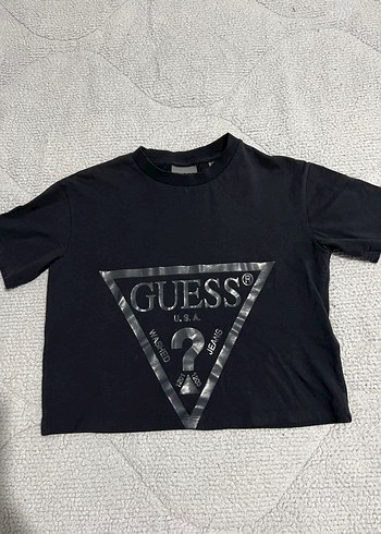 Guess Siyah Mini Tişört şort - Görsel 3