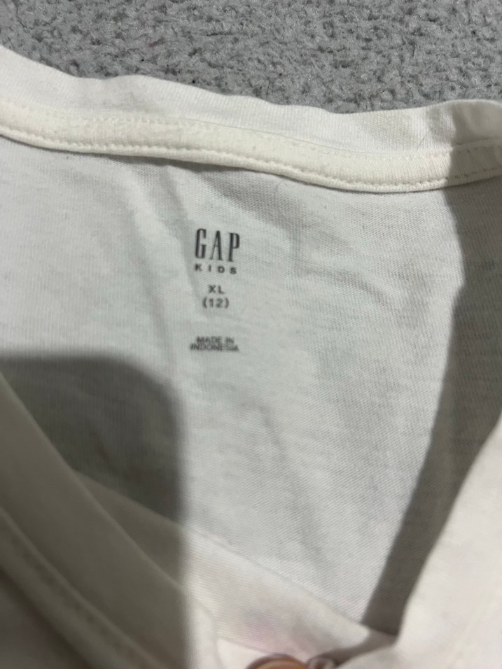 Kız Çocuk Beyaz Uzun Kollu Baskılı Tişört - Görsel 3