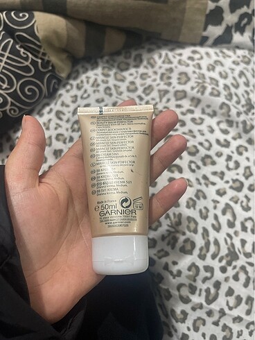 Garnier Çok mılım kullanıldı