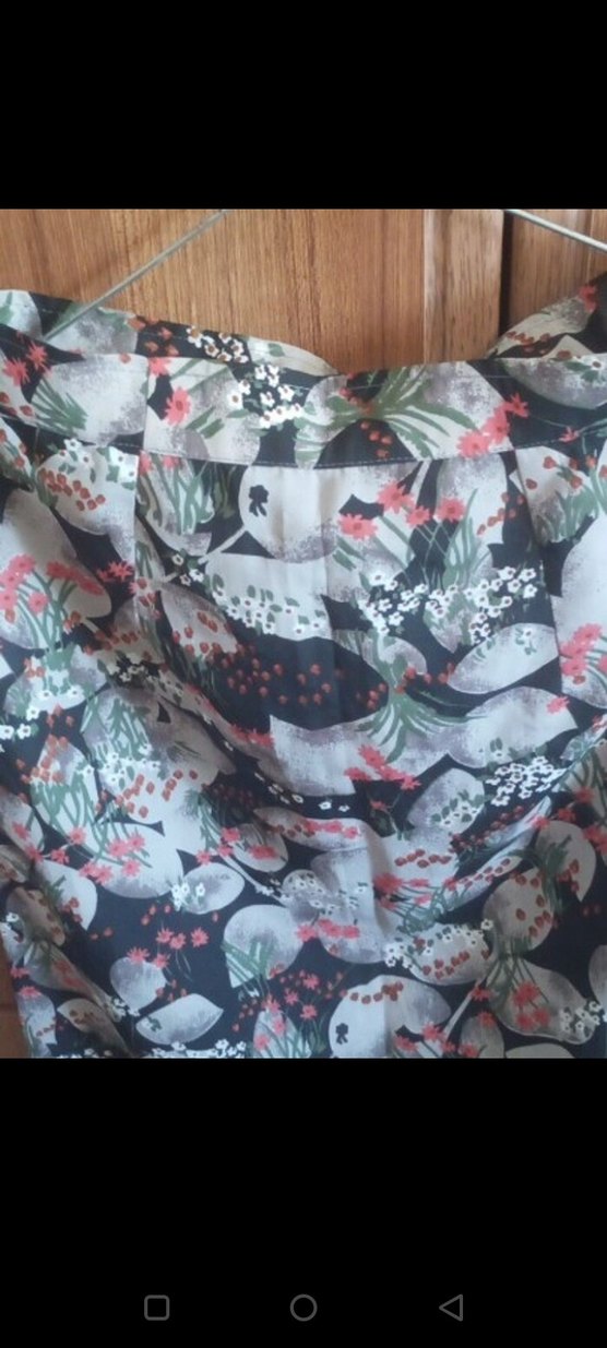 Bohem Çok Renkli Uzun Hamile Etek - Görsel 3