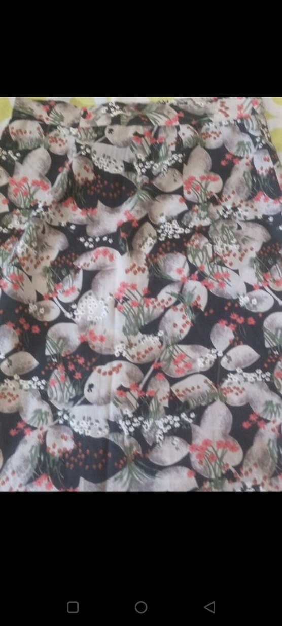 Bohem Çok Renkli Uzun Hamile Etek - Görsel 5