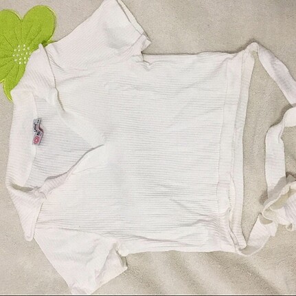 Polo yaka crop