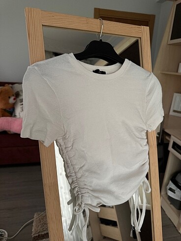 Zara Büzgülü tişört