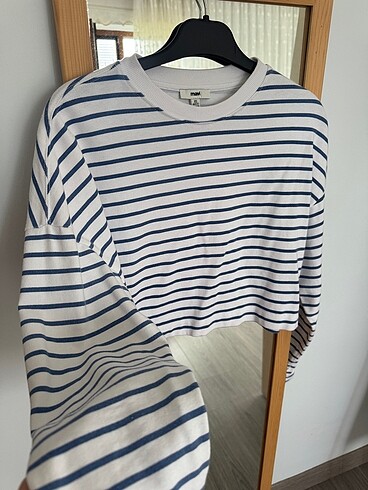 xs Beden Mavi sweat