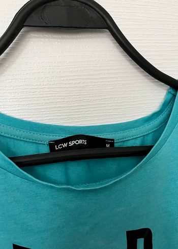 Turkuaz Baskılı sporcu üst - Görsel 3