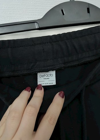 Fermuarlı Kırmızı Siyah Erkek Kısa Eşofman - Görsel 3