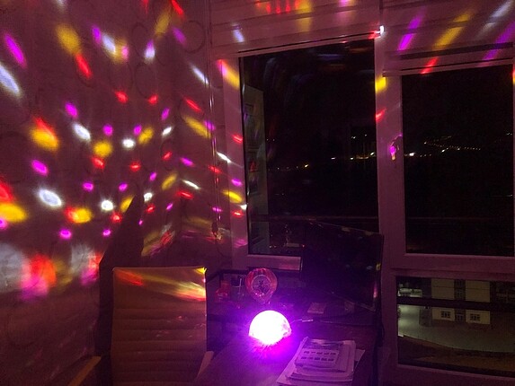 Bluetooth Disko Topu (Kumandalı)