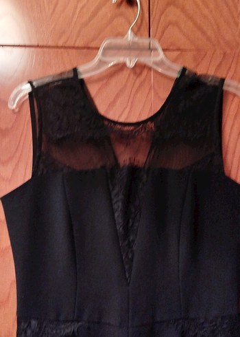 Siyah Kadın Kolsuz Tulum - Görsel 3