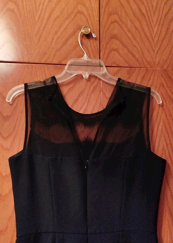 Siyah Kadın Kolsuz Tulum - Görsel 5