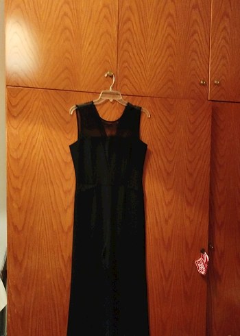 Siyah Kadın Kolsuz Tulum - Görsel 2