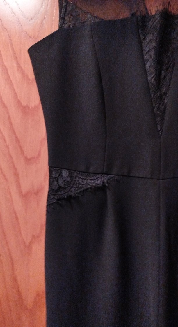 Siyah Kadın Kolsuz Tulum - Görsel 4