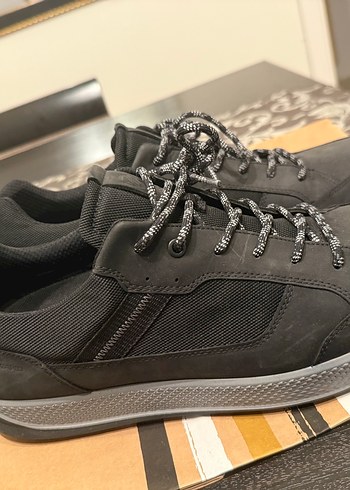 Ecco Siyah Bağcıklı Erkek Outdoor Spor Ayakkabı 47 - Görsel 2