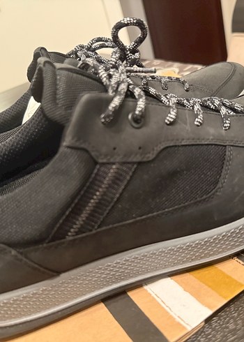 Ecco Siyah Bağcıklı Erkek Outdoor Spor Ayakkabı 47 - Görsel 3