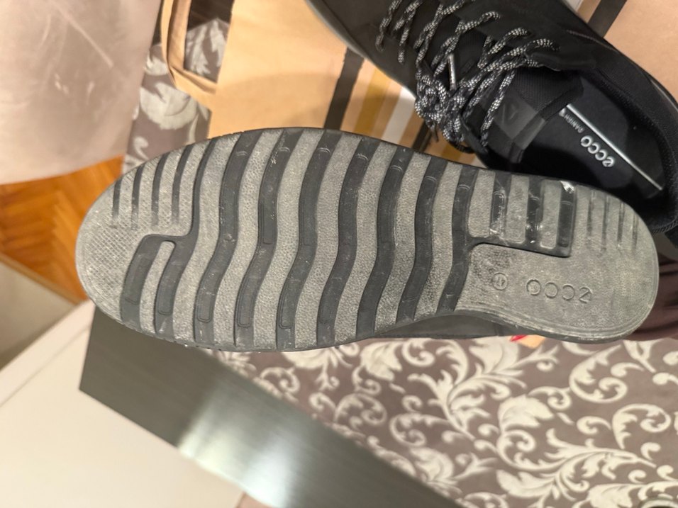 Ecco Siyah Bağcıklı Erkek Outdoor Spor Ayakkabı 47 - Görsel 5