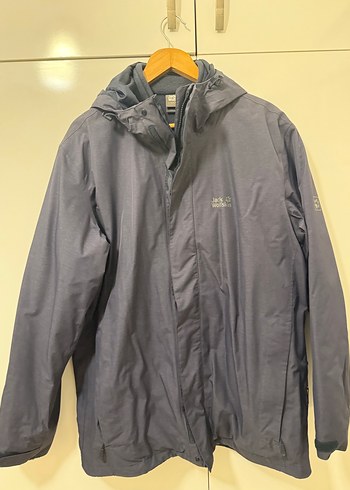 Erkek Jack Wolfskin Kapüşonlu Fermuarlı Mont - Görsel 4