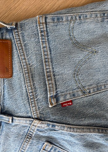Levis Acik Mavi Denim Jean