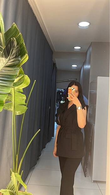 m Beden siyah Renk Blazer takım