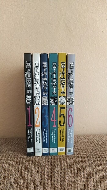 Death Note manga 1-6