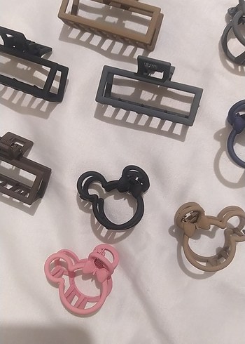  Beden çeşitli Renk Minimalist Çok Renkli Plastik Toka Seti