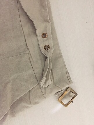 36 Beden camel Renk koton pantolon