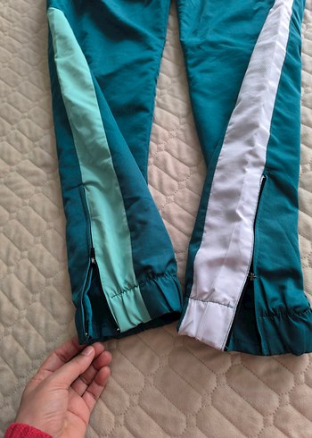 Fermuarlı Erkek Eşofman Altı - Görsel 6