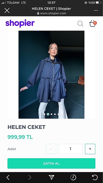 Büşra paşahan helen ceket