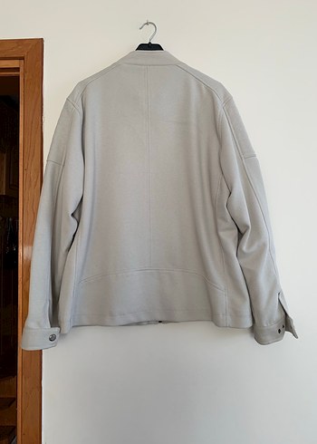 Bej Erkek Fermuarlı Ceket - Görsel 7