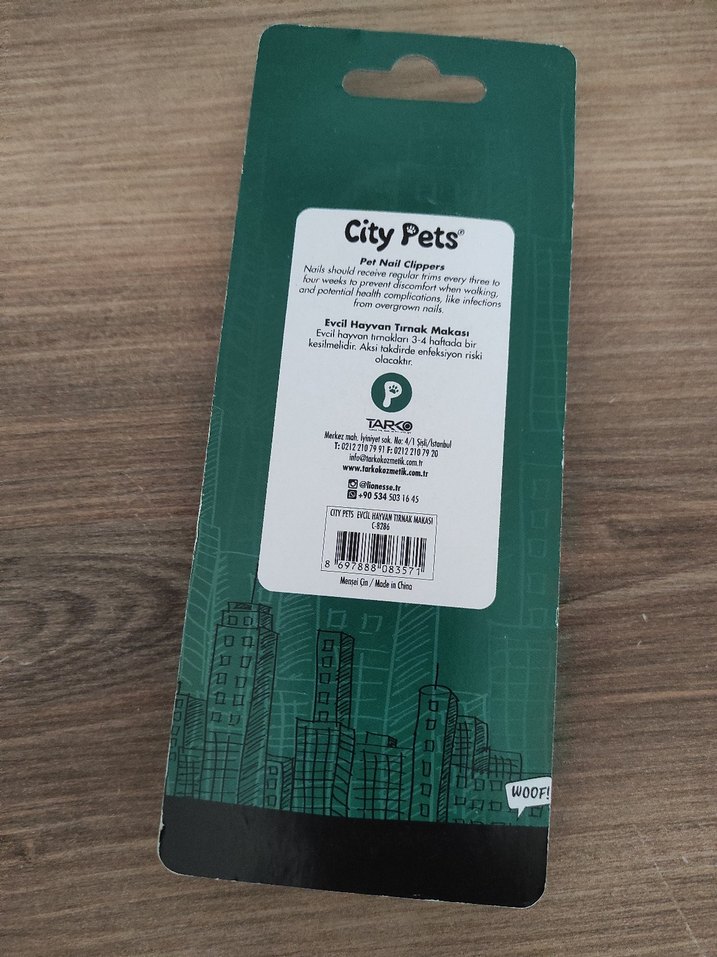 City Pets Evcil Hayvan Tırnak Makası - Görsel 4