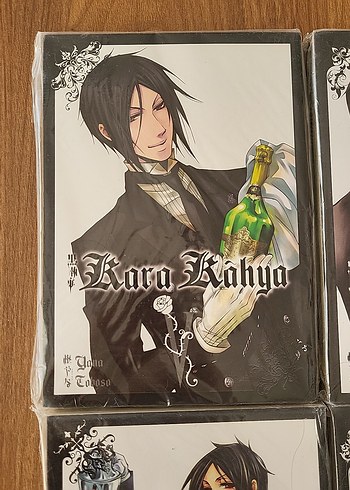 Kara Kahya Kuroshitsuji Manga Seti 6 Kitap