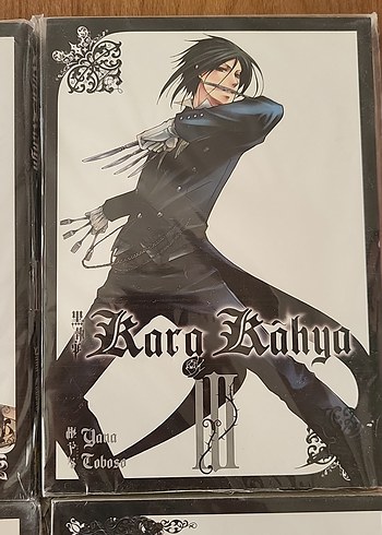 Beden Renk Kara Kahya Kuroshitsuji Manga Seti 6 Kitap