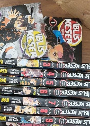 İblis Keser Manga Serisi Cilt 1-9