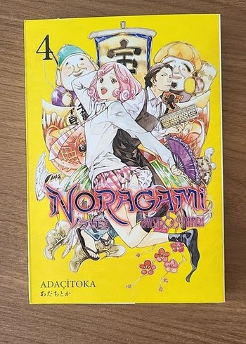 Noragami Cilt 4 Manga Kitap