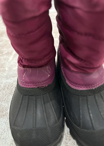 Kız Çocuk Mor Lastik Botlar - Görsel 2