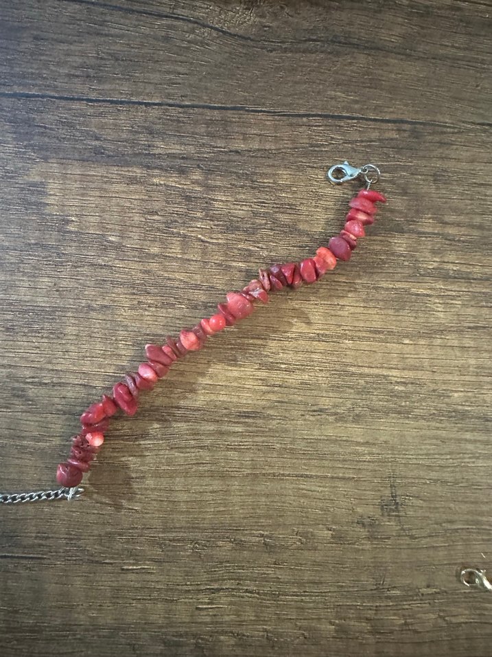 Turkuaz Boncuklu Bohem Bileklik - Görsel 2