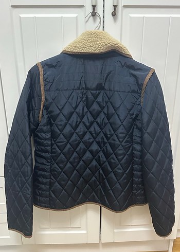 Kahverengi Kürklü Kadın Mont - Görsel 3