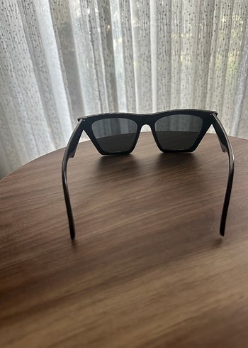 Siyah Klasik Gotik Kadın Güneş Gözlüğü - Görsel 3